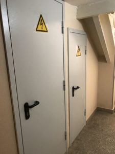 Противопожарная дверь 2000×700 / серия FRM55113