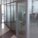 Противопожарная перегородка с двойным остеклением / серия FRM5238